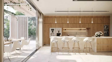 各種風格的廚房大理石設計應用案例 廚房大理石裝飾應用