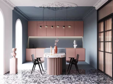 各種風格的廚房大理石設計應用案例 廚房大理石裝飾應用