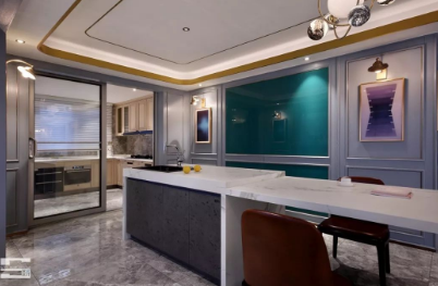 各種風格的廚房大理石設計應用案例 廚房大理石裝飾應用