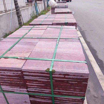 福壽紅石材工廠成品發工地