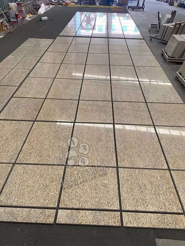 巴西金麻花崗巖排版