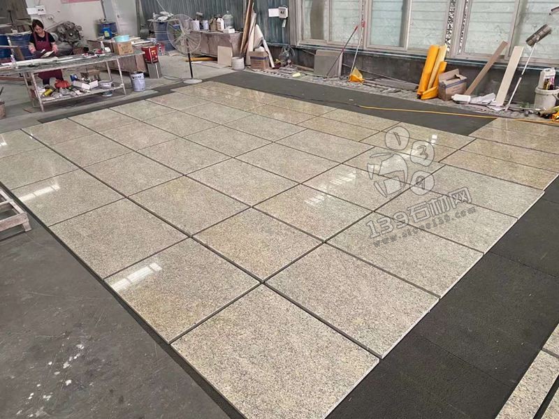 巴西金麻花崗巖排版