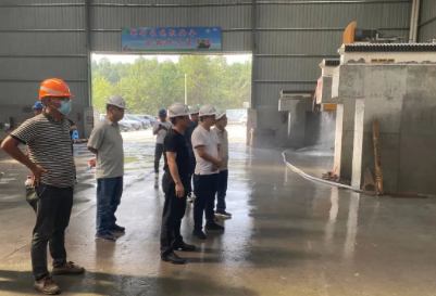 挖掘好“金沙黑”得天獨厚的資源優勢!金沙縣委副書記、縣長張銘到金沙(西南)石材生態產業園項目調研 貴州金沙黑 貴州黑石