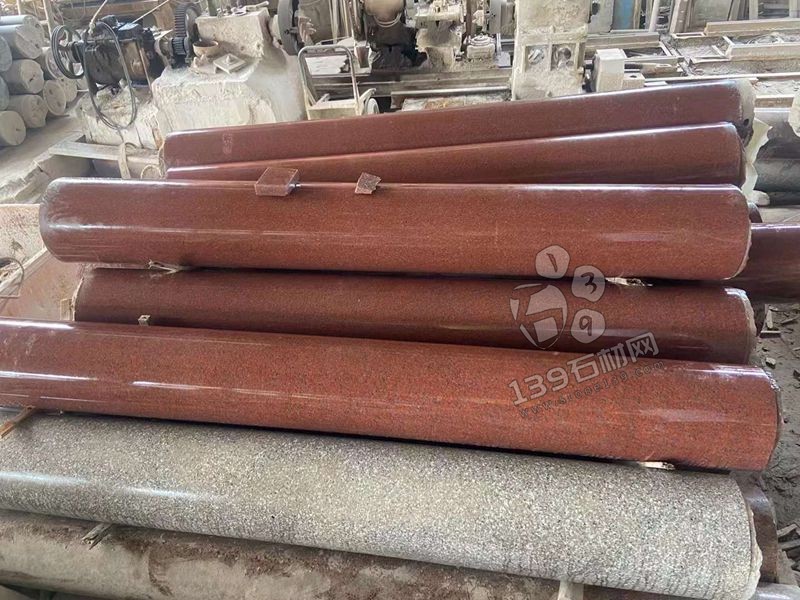 印度進口紅色花崗巖石材