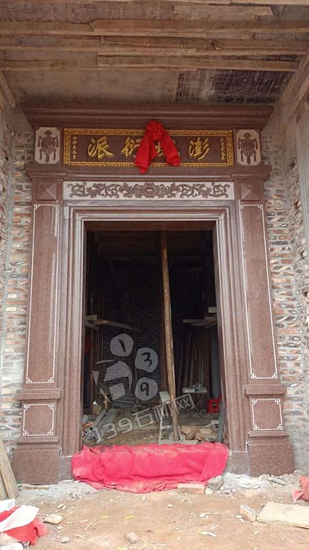 印度進口紅色花崗巖石材