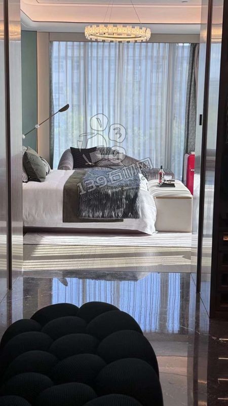  大平層精裝大理石地面鑫爵灰應用案例