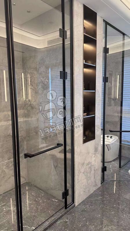  大平層精裝大理石地面鑫爵灰應用案例