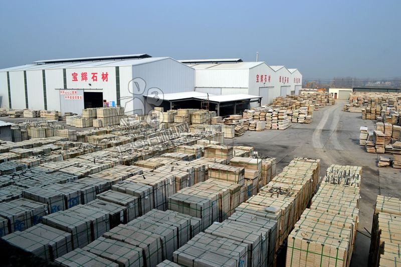 河南珍珠白麻花崗巖