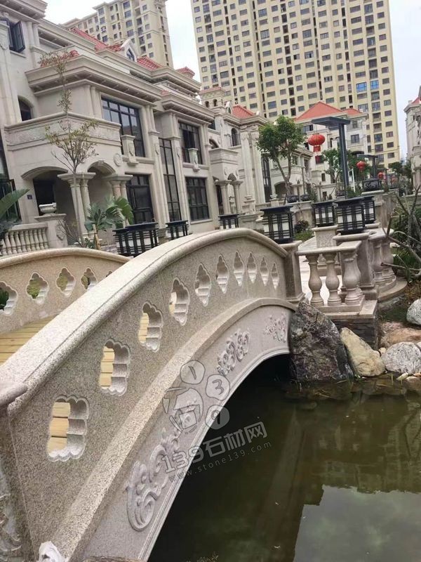 河南珍珠白麻花崗巖