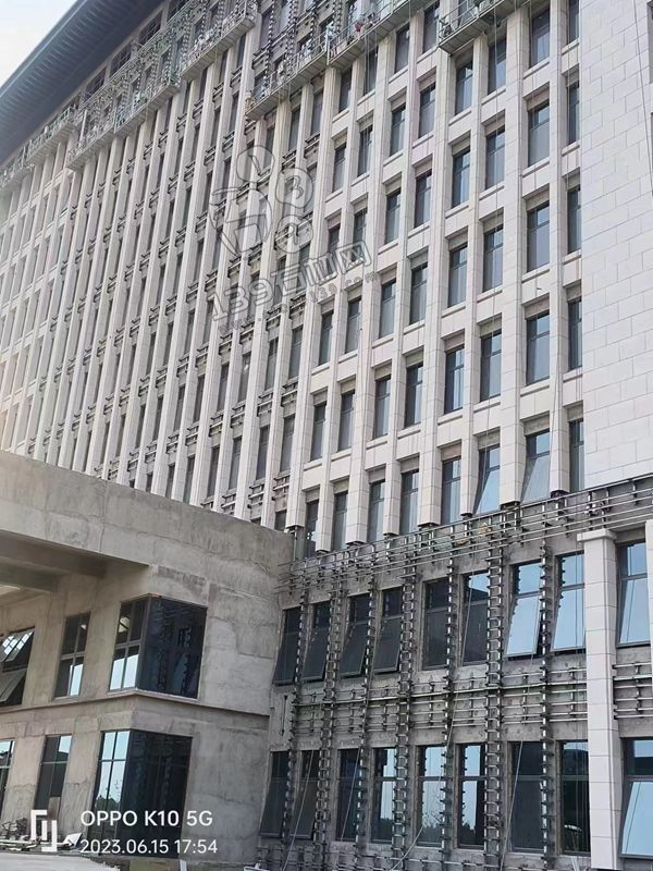 河南珍珠白麻花崗巖