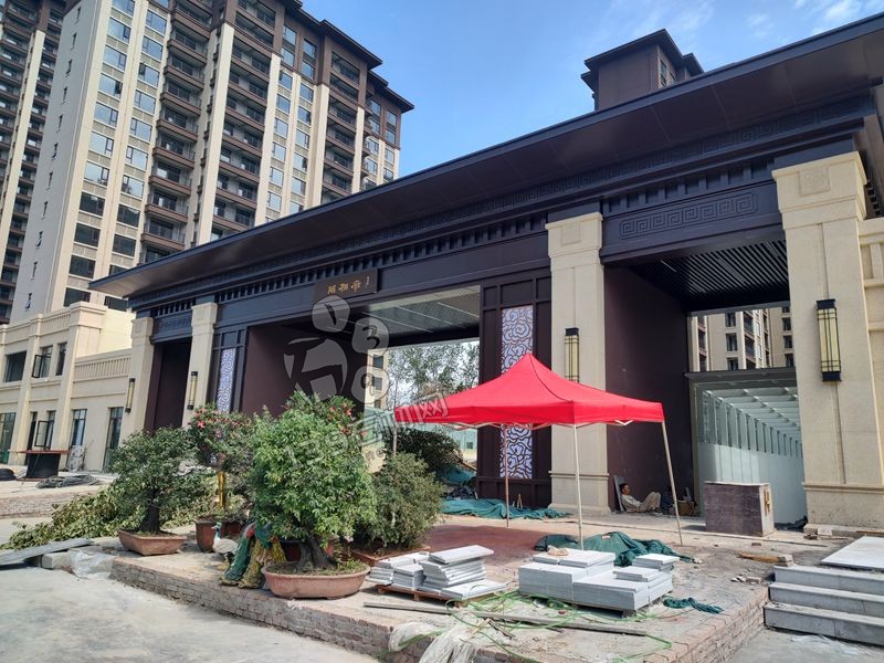 河南珍珠白麻花崗巖