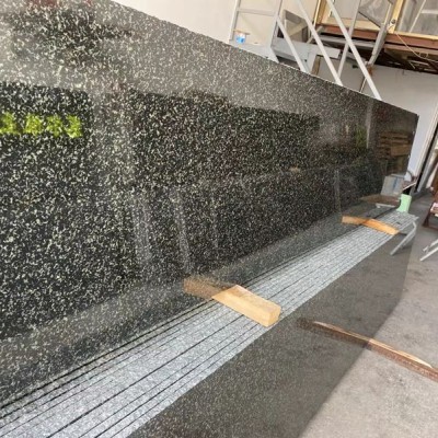 青綠色大顆粒花崗巖印度綠