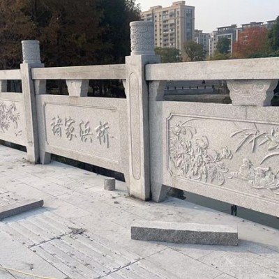 浙江花崗巖橋欄桿石材護(hù)欄