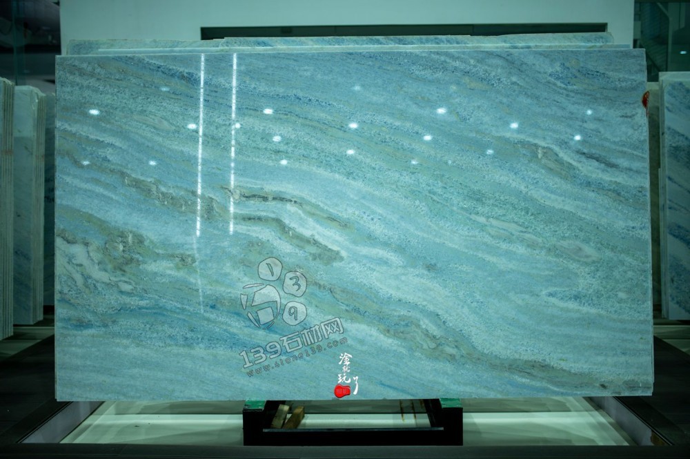 巴西藍(lán)水晶白水晶