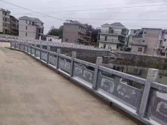 湖南溆浦芝麻灰石欄桿應用案例